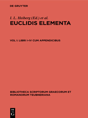 cover image of Libri I–IV cum appendicibus
